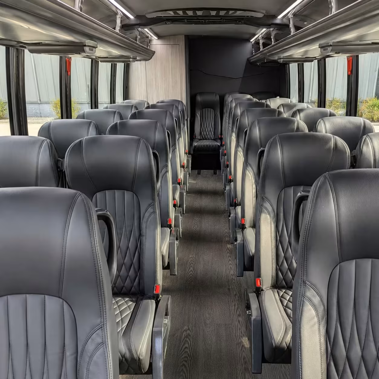 30 passenger minibus inside