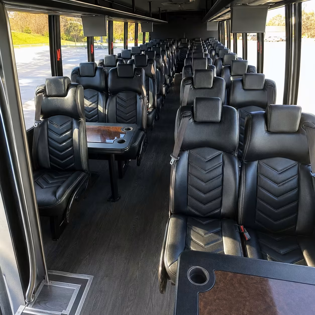 30 passenger minibus interior