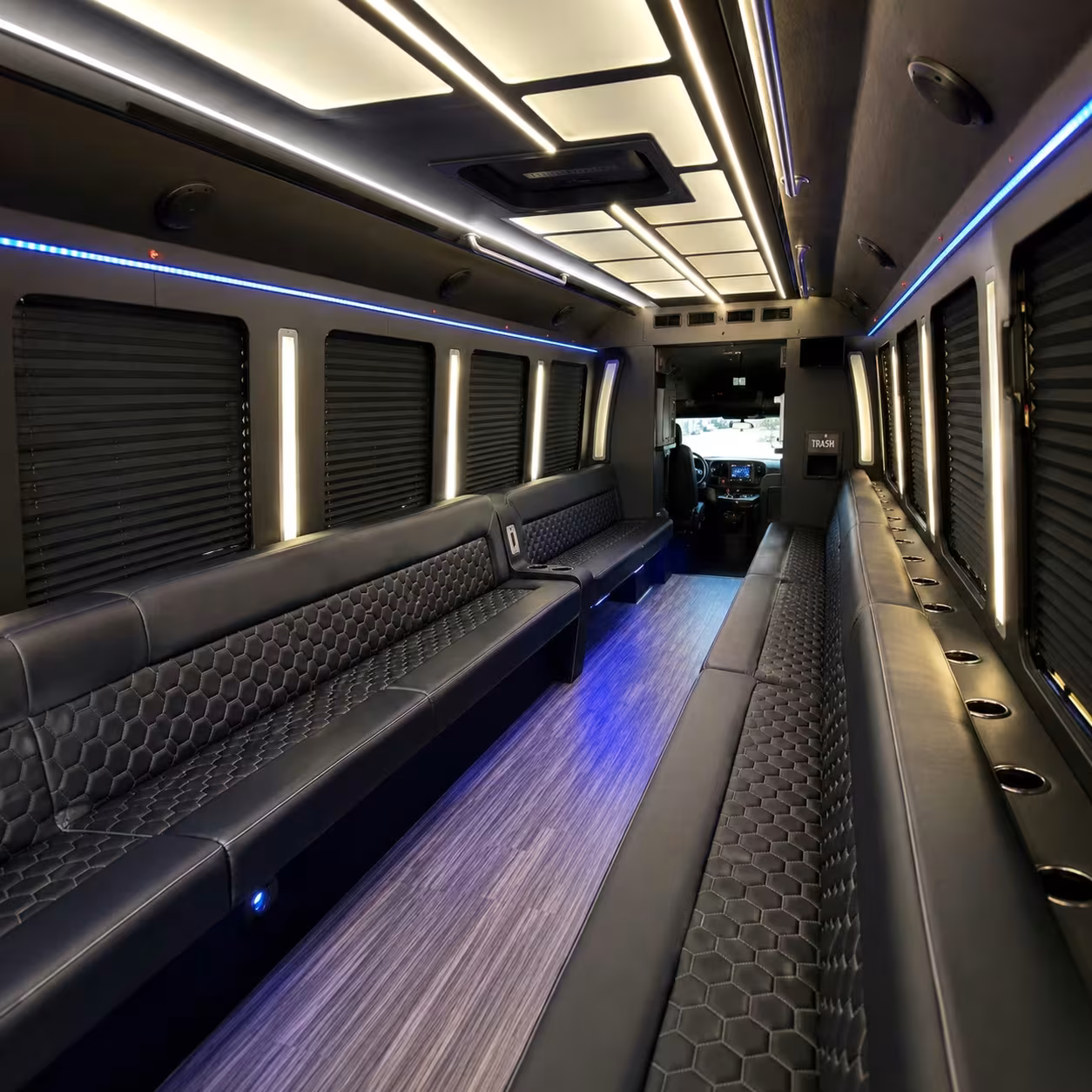 party bus interior
