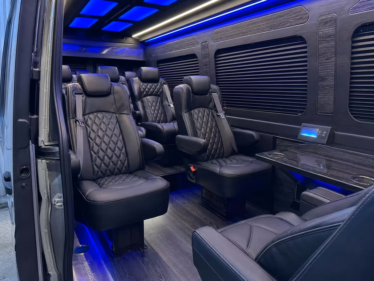 sprinter van transportation for groups and events across kissimmee